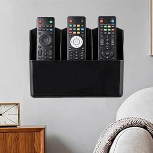 Remote Control Storage Wall Mounted No Drill <b>Bracket</b> For Living Room Organization - Product Image 4