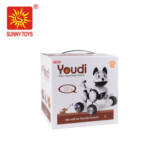 OEM niños inteligentes rc perro robot <span class=keywords><strong>de</strong></span> <span class=keywords><strong>juguete</strong></span> <span class=keywords><strong>de</strong></span> control <span class=keywords><strong>de</strong></span> voz mascota electrónica con cantar y bailar - Product Image 2