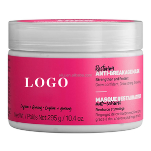Mascarilla Capilar Acondicionadora Profunda con Biotina, Aceite de Argán, Cafeína y Queratina, Anti-Frizz, para Cabello Seco y Dañado, Estimula el Crecimiento y Repara Puntas Abiertas y Roturas - Product Image 1