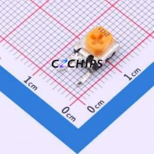 Resistencia Ajustable/Potenciómetro WH06-1C-102(1K) Componente de Orificio Pasante (THT) Resistencia 1kOhm 25% 100mW - Product Image 1