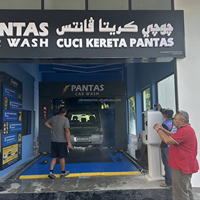 Équipement de lavage automobile Shinewash avec séchage rapide par ventilateur