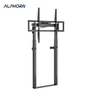 Chariot de support de TV motorisé à hauteur réglable personnalisé Max Vesa 800x600 pour écran de 55 à 100 pouces - Product Image 1