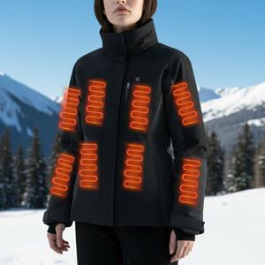 ODM Damen Wasch bare beheizte Jacke Pendler freundliche Heiz jacke Wasserdichte Outdoor-Jacke zum Einkaufen Angeln Reisen Reiten - Product Image 1