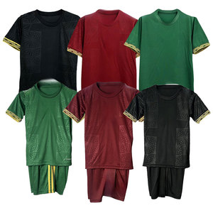 2025 nuovo a buon mercato <span class=keywords><strong>tutto</strong></span> stile verde rosso nero adulto bambino messicano maglia da <span class=keywords><strong>calcio</strong></span> di qualità tailandese maglia da <span class=keywords><strong>calcio</strong></span> - Product Image 1