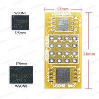 Adaptador de Programador DFN8 QFN8-DIP8 WSON8-DIP8 8x6mm 6x5mm para RT809H RT809F TL866II TNM7000 XELTEK