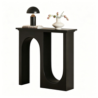 Table de présentation en bois style nordique minimaliste, meuble décoratif arqué pour cheminée, pour salon intérieur - Vente en gros usine