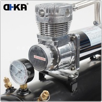 Suspension de compresseur d'air 12V 200PSI 2.5Gal avec klaxon d'air avec réservoir de filtre 10L pour camion Train bateau AS194