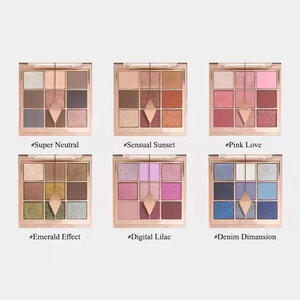 Palette de fards à paupières de luxe de marque originale CT, longue tenue, neuf couleurs, pailletée, finition mate, pour le <span class=keywords><strong>maquillage</strong></span> des yeux des femmes - Product Image 6