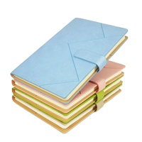 Cuaderno A5 promocional personalizado de piel de oveja de negocios, cuaderno de notas de 80 páginas para regalo corporativo