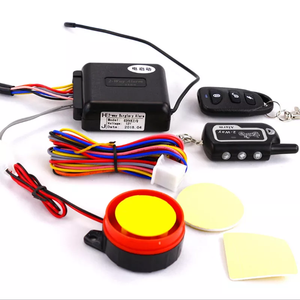 Sistem <span class=keywords><strong>Alarm</strong></span> Keamanan Sepeda Motor Dua Arah dengan Remote Start, Speaker, dan Kunci Anti Maling - Product Image 1