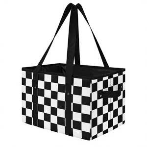 Long Handled Wine Beer Tote <b>Bag</b> Non-Woven Custom Printing Gift & Travel Picnic <b>Festival</b> Concert Letter Pattern Beach Tote Party - Product Image 1