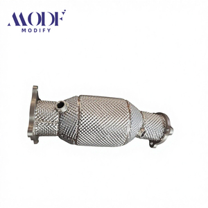 Kit de Actualización Completo de Downpipe de Acero Inoxidable de Alto Rendimiento para <span class=keywords><strong>Audi</strong></span> <span class=keywords><strong>A6</strong></span> A7 C7 C7.5 2.0T con Instalación de Ajuste Directo - Product Image 3