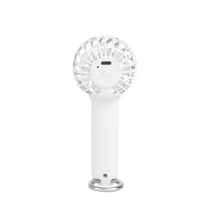 Ventilateurs de refroidissement portables électriques en plastique, petits, rechargeables, personnalisés, vente en gros, USB, ventilateurs de poche rechargeables électroniques pour l'extérieur