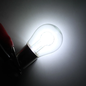 جراب زجاجي فائق السطوع عالي الجودة 18 Smd Led Convex إشارة انعطاف أوتوماتيكية مصابيح إيقاف السيارة أبيض أحمر أصفر DC12V - Product Image 6
