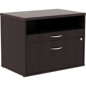 Archivador bajo Alera de 2 cajones, serie Credenza Open Office Desk, para documentos tamaño legal/letter, material de madera - Product Image 1