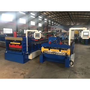 기계를 형성하는 물결 모양 지붕 장 목록을 만드는 긴 서비스 기간 지면 갑판 단면도 - Product Image 4