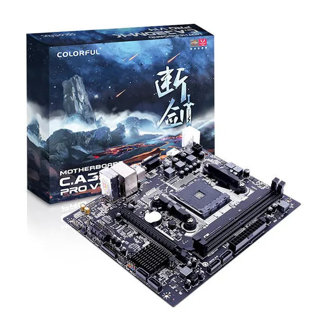 (Colorful) A320M-K PRO V14 gaming motherboard supports 2200G/3200G/3400G (AMD A320/Socket AM4)