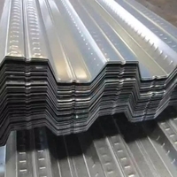 Tôles de Revêtement Métalliques en Acier Galvanisé Ondulé pour Plancher en Béton