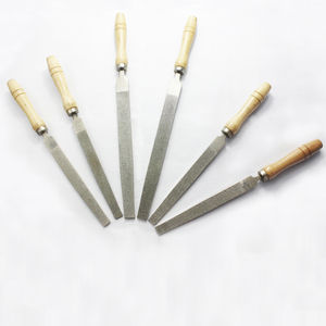 Outils abrasifs de meulage de pierre de verre, jeu de limes à diamant, râpe à diamant - Product Image 2