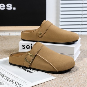 <span class=keywords><strong>Chaussures</strong></span> à enfiler fermées pour hommes, style célébrité, en PU artificiel, semelle extérieure en caoutchouc, polyvalentes pour l'extérieur - Product Image 2