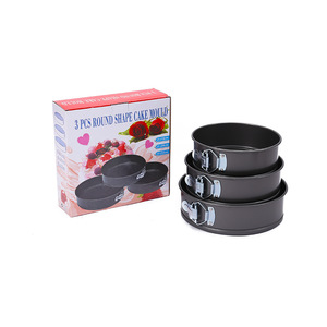 Springform Cake Mold Set 12cm 18cm 20cm 22cm 24cm 26cm 28cm 30cm Non-Stick Baking Pan With Snap Lock Closure - Product Image 2