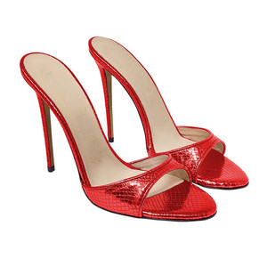 Scarpe eleganti da donna di alta qualità scarpe da donna vestite da donna pantofole scarpe di lusso Custom sandali <span class=keywords><strong>con</strong></span> <span class=keywords><strong>tacco</strong></span> alto Super - Product Image 2