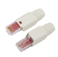 Outil-moins RJ45 Cat6 terminaison de prise modulaire câble UTP connexion de terrain prise Ethernet accessoire connecteur accessoires