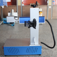 Máquina de Marcado Láser de Fibra 3D para Metal, Enfoque Automático, Operación CNC, Profundidad de 2-5 mm, Velocidad de 3000-7000 mm/s, Compatible con Formatos DWG/DXF/PLT