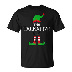 Set di T-Shirt Personalizzabili per Famiglia Elfo di Natale per Promozioni - Product Image 2