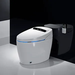Сифонный Умный Унитаз для ванной, цельный, автоматический датчик, умное биде, Inodoro, Китай