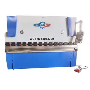 Máquina de freno de prensa CNC de 6 ejes hidráulica para hacer canalones de cerámica