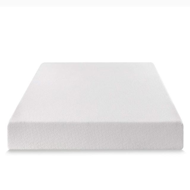Gel Memory Foam Mattress Topper Queen Size Gel Infused Mattress Pad for Back Pain Bed Topper with Removable & Washable Polyester