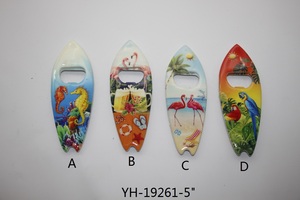 Décapsuleur de bière souvenir en polyrésine fait main, forme irrégulière, idéal pour les touristes, cadeau de voyage populaire, prix de gros abordable - Product Image 5