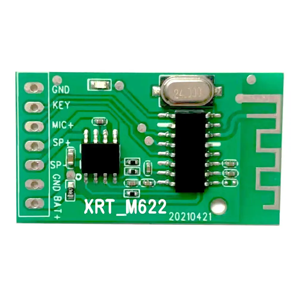 Wireless low power 5.0 solution mono amplifier board XRT-M622 Wireless BlueT module development board