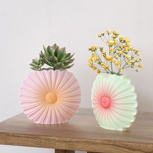 Moule en silicone pour vase tournesol Twller pour la fabrication de plâtre et de résine, décoration artisanale de la maison, pot de fleurs, artisanat, moules en silicone pour la fabrication de pots - Product Image 5