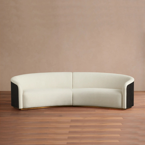 Sofá de Tela Minimalista Moderno de Estilo Italiano, Relleno de Esponja, Diseño en Forma de Arco, Móvil, de Una Plaza, para Salas de Estar y Casas de Huéspedes - Product Image 4