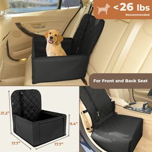 <span class=keywords><strong>JW</strong></span>-asiento elevador de alta calidad para perros, asiento de coche para mascotas, almohadilla de protección de seguridad portátil para viaje - Product Image 5