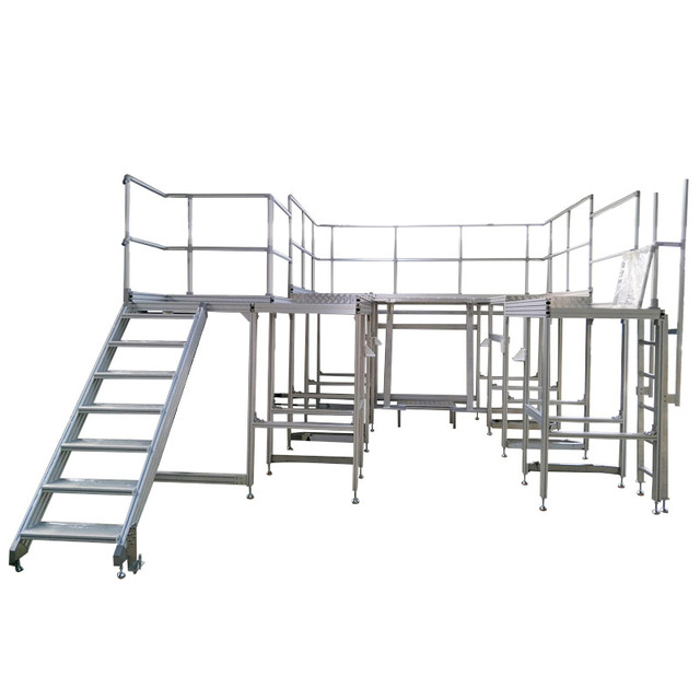 Aluminum Alloy Working Platform for Airports Under the Machine Working Ladder Aircraft Maintenance Platform China Factory