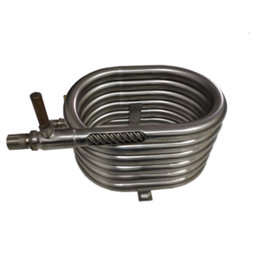 Échangeur de chaleur à tube de cuivre coaxial Échangeur de chaleur à serpentin d'évaporateur en acier inoxydable 316L - Product Image 2