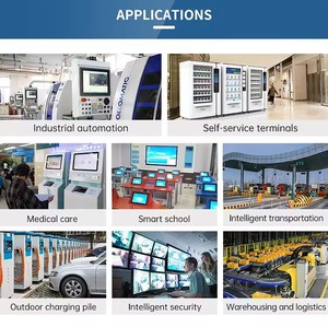 Điều khiển công nghiệp tất cả-trong-một Máy treo tường không thấm nước Màn hình cảm ứng hiển thị cho đầu máy phòng máy tính bảng điều khiển PC - Product Image 6