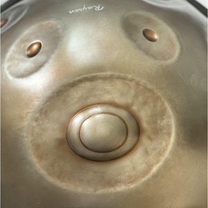 Raysen Master Series 12 + <span class=keywords><strong>7</strong></span> <span class=keywords><strong>notas</strong></span> F3 Pigmeo 19 Retro Plata Acero inoxidable Handpan Personalizado de alta calidad Handpan - Product Image 3
