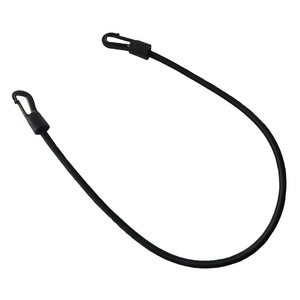 Ensemble de cordes élastiques rondes de 4 mm en caoutchouc avec crochets en acier pour usage extérieur, corde élastique avec doubles crochets - Product Image 1