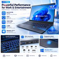 Ordinateur portable professionnel 15,6 pouces Intel i3-6100 à prix d'usine avec reconnaissance d'empreintes digitales, clavier rétroéclairé, neuf ou d'occasion, idéal pour le gaming