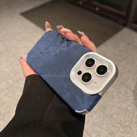 Coque de téléphone en TPU de couleur unie, style tendance, antichoc, design professionnel, pour 16Pro Max 15Plus 14 13 12 11