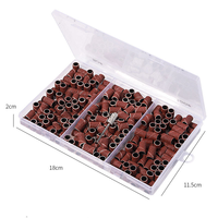 Tête de meulage en carbure de haute qualité pour vernis à ongles, roulement à billes, anneau de ponçage, perceuse à ongles électrique, moteur sans balais, portable