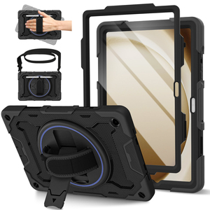 Étui robuste 360° antichoc avec dragonne et emplacement <span class=keywords><strong>pour</strong></span> stylet <span class=keywords><strong>pour</strong></span> <span class=keywords><strong>tablette</strong></span> <span class=keywords><strong>Samsung</strong></span> Galaxy A11+ 11 pouces SM-X230 SM-X236 - Product Image 1