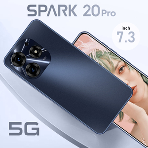 Điện thoại thông minh Spark 20 Pro + 5G mới đến màn hình 7.3 inch 16 + 1TB phiên bản toàn cầu Thẻ <span class=keywords><strong>Sim</strong></span> kép Camera sau 108mp - Product Image 6