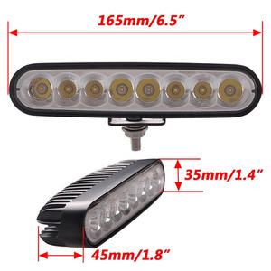 Barre d'éclairage de travail LED avec bas profil, DC12V 40w, 1 pièce, accessoire voiture, motocyclette, 4x4, atv, motoneige, camping - Product Image 6