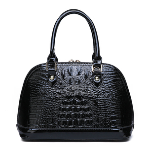 <span class=keywords><strong>2019</strong></span> la india último modelo de producto de patrón de cocodrilo brillante patente de lujo de cuero de señoras bolsos de bandolera bolsos para mujeres - Product Image 3