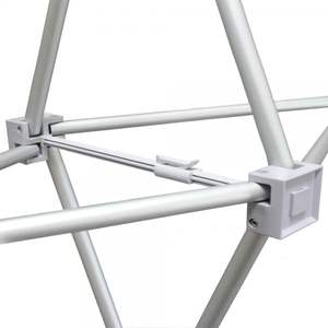 Alghualy ผ้าแบบตะขอโชว์แบบป็อปอัพแบบตรงฉากหลังซ้ำสำหรับงานแสดงสินค้าสำหรับบูธและแผงแสดง - Product Image 3